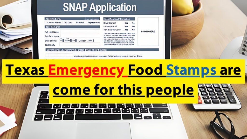 Texas Emergency Food Stamps
